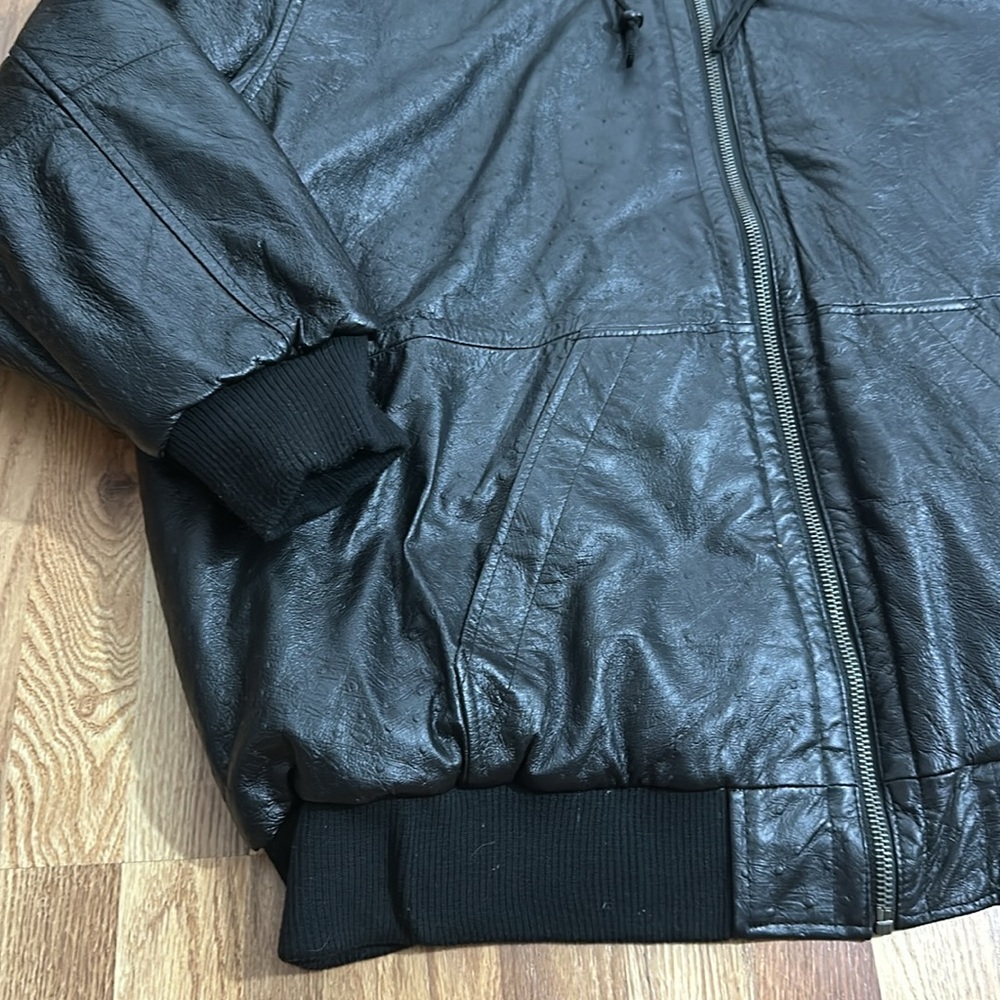 Excelled Leather Reversible Faux Fur & Leather Coat size 4X - Picture 13 of 15